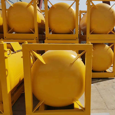 UN T21 Tragbare chemische Speichertank für pyrophorische Flüssigkeiten 7520L 6 Bar MAWP 18,2 Bar getestet